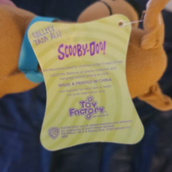Toy Factory Scooby-Doo Cartoon Puppy Dog 9" Plush Soft Toy Stuffed Animal - Picture 9 of 9
